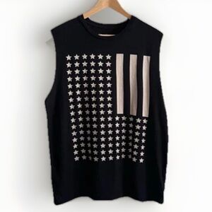 21 Men Stars and Stripes Muscle Tank Top